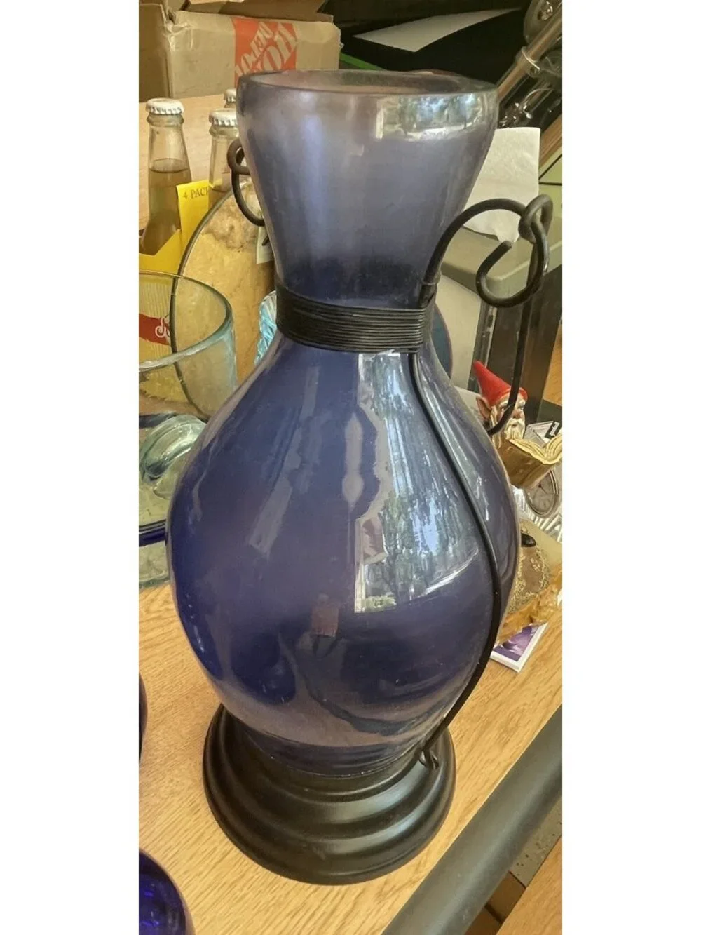 Cobalt transparent blue